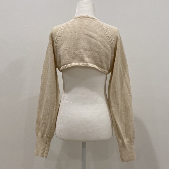 MEET ME CROPPED KNIT TOP - Picture 5 of 6